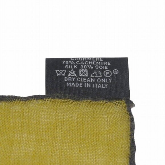 HERMES Brown Scarf - Picture 6 of 9